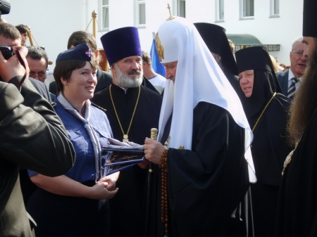 Встреча "Витязей" с Патриархом в г.Городце (12 сентября 2009 г) Встреча "Витязей" с Патриархом в г.Городце (12 сентября 2009 г)